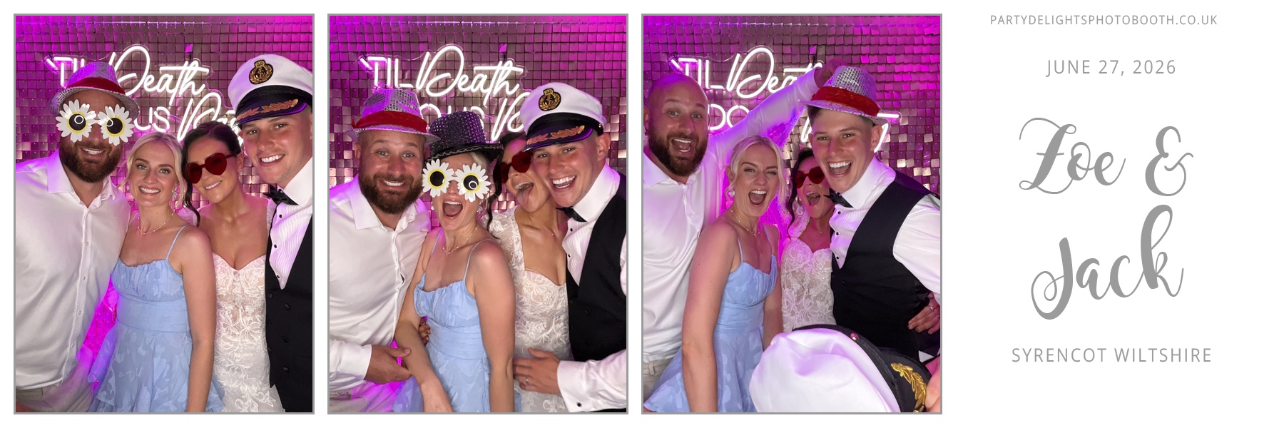 Jack and Zoe’s Wedding | View more photos from the event at gallery.partydelightsphotobooth.co.uk/u/PartyDelightsPhotoBooth/Jack-and-Zoe’s-Wedding