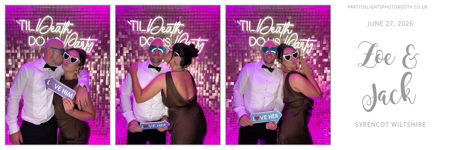 Jack and Zoe’s Wedding | View more photos from the event at gallery.partydelightsphotobooth.co.uk/u/PartyDelightsPhotoBooth/Jack-and-Zoe’s-Wedding