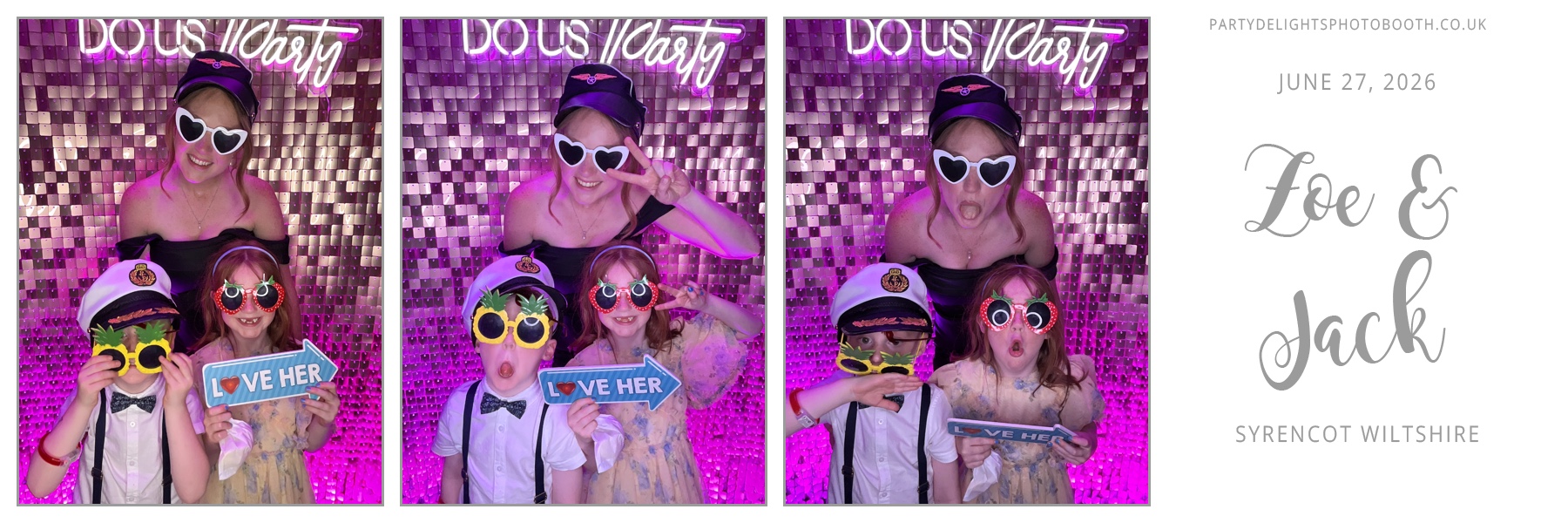 Jack and Zoe’s Wedding | View more photos from the event at gallery.partydelightsphotobooth.co.uk/u/PartyDelightsPhotoBooth/Jack-and-Zoe’s-Wedding