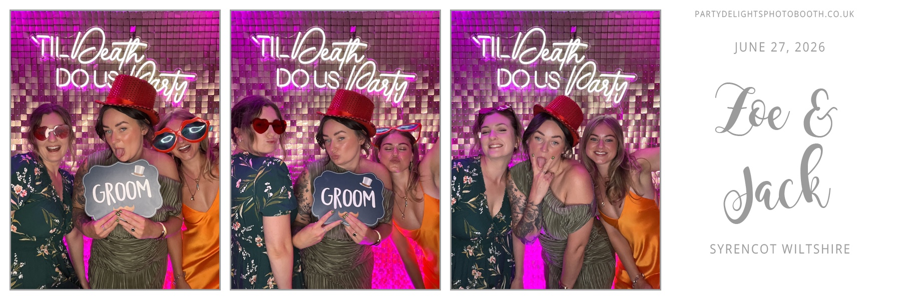Jack and Zoe’s Wedding | View more photos from the event at gallery.partydelightsphotobooth.co.uk/u/PartyDelightsPhotoBooth/Jack-and-Zoe’s-Wedding