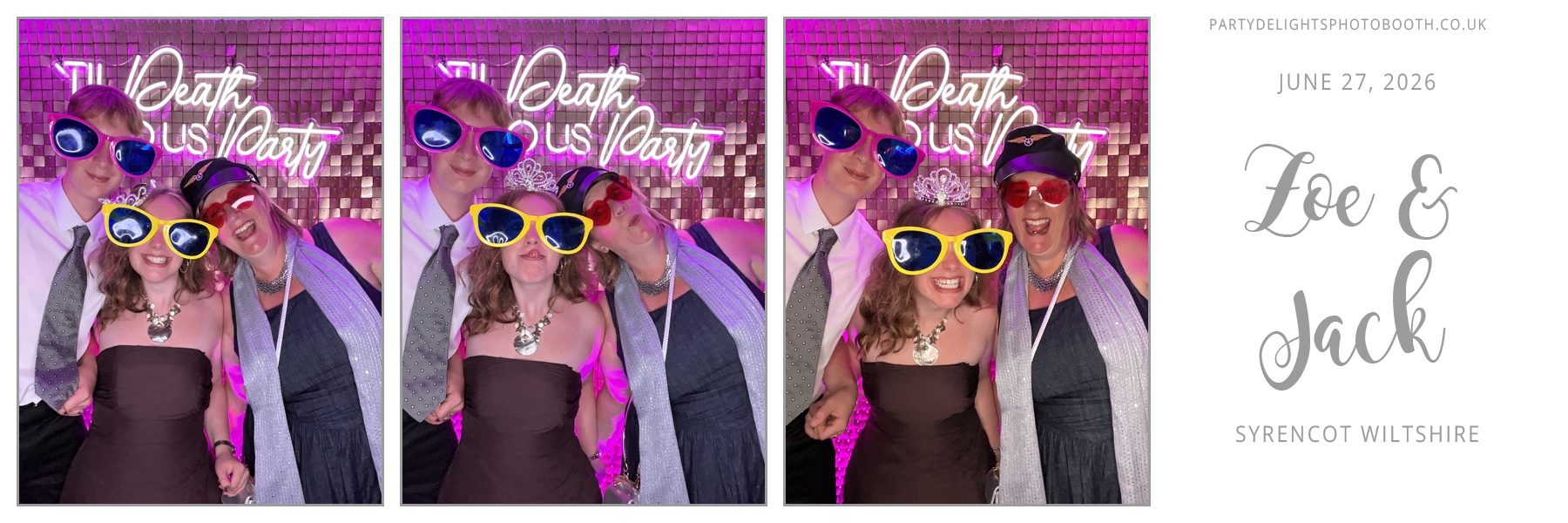 Jack and Zoe’s Wedding | View more photos from the event at gallery.partydelightsphotobooth.co.uk/u/PartyDelightsPhotoBooth/Jack-and-Zoe’s-Wedding