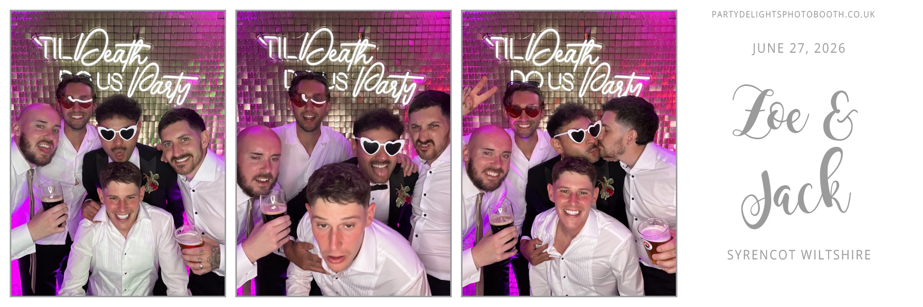 Jack and Zoe’s Wedding | View more photos from the event at gallery.partydelightsphotobooth.co.uk/u/PartyDelightsPhotoBooth/Jack-and-Zoe’s-Wedding