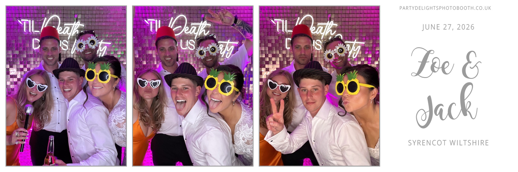 Jack and Zoe’s Wedding | View more photos from the event at gallery.partydelightsphotobooth.co.uk/u/PartyDelightsPhotoBooth/Jack-and-Zoe’s-Wedding