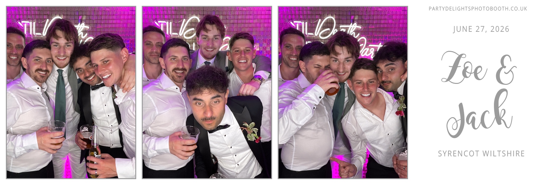 Jack and Zoe’s Wedding | View more photos from the event at gallery.partydelightsphotobooth.co.uk/u/PartyDelightsPhotoBooth/Jack-and-Zoe’s-Wedding