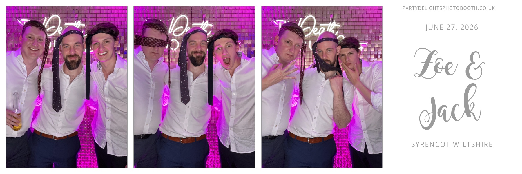 Jack and Zoe’s Wedding | View more photos from the event at gallery.partydelightsphotobooth.co.uk/u/PartyDelightsPhotoBooth/Jack-and-Zoe’s-Wedding