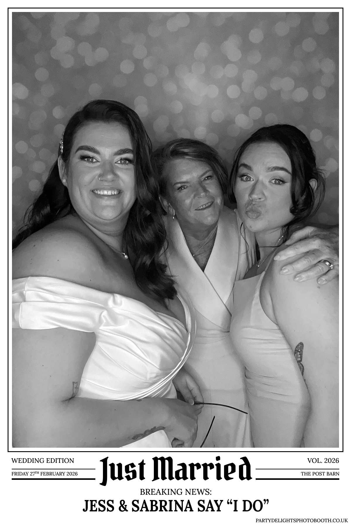 Jess & Sabrina's Wedding | View more photos from the event at gallery.partydelightsphotobooth.co.uk/u/PartyDelightsPhotoBooth/Jess-Sabrinas-Wedding