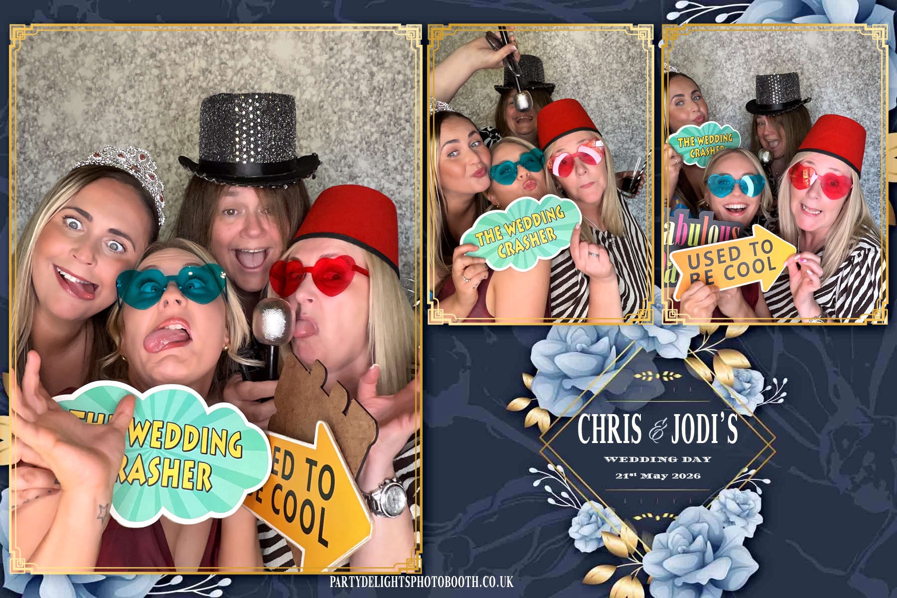 Jodi & Chris wedding | View more photos from the event at gallery.partydelightsphotobooth.co.uk/u/PartyDelightsPhotoBooth/Jodi-Chris-wedding