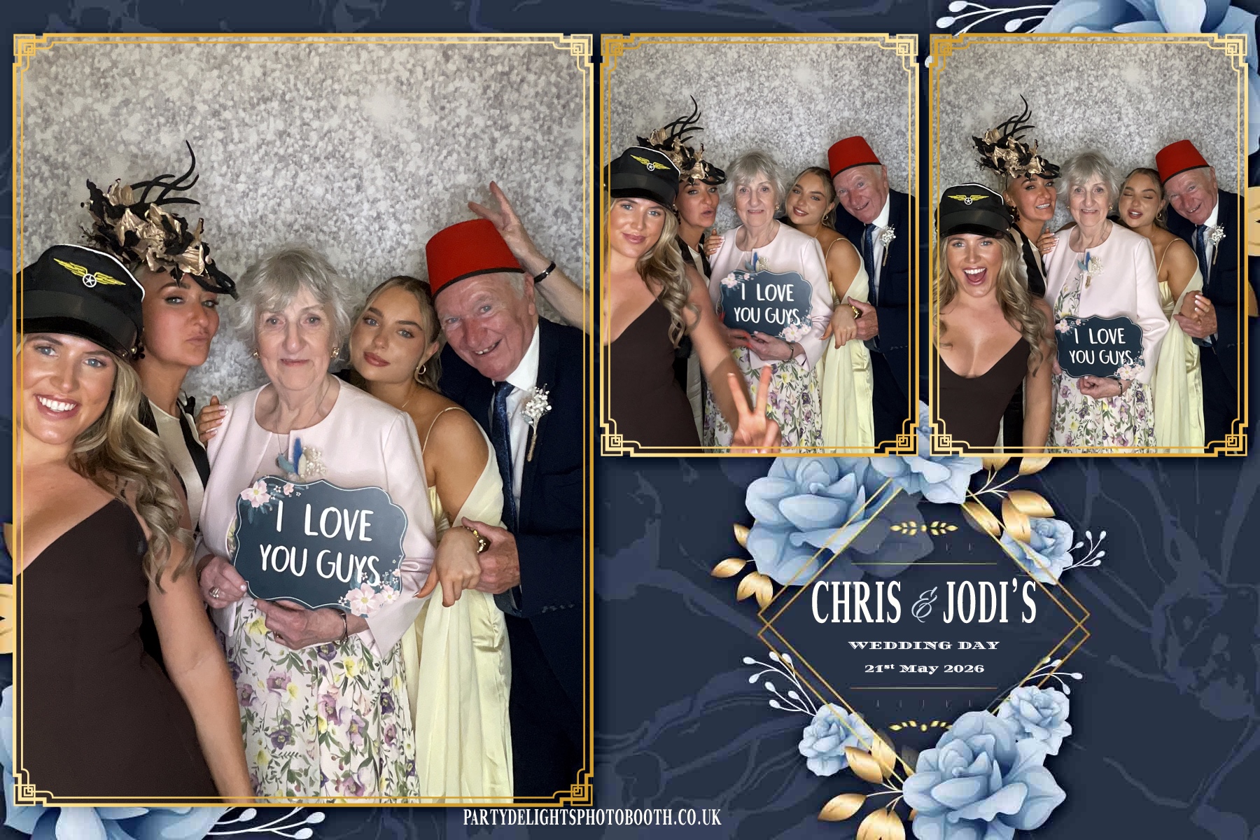 Jodi & Chris wedding | View more photos from the event at gallery.partydelightsphotobooth.co.uk/u/PartyDelightsPhotoBooth/Jodi-Chris-wedding