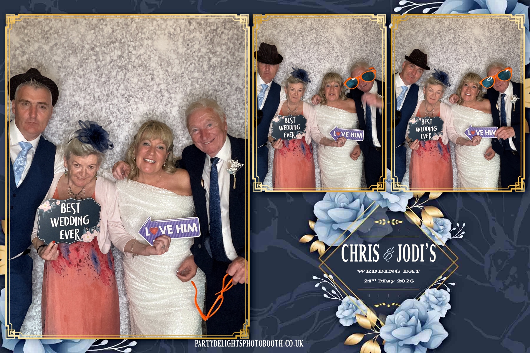 Jodi & Chris wedding | View more photos from the event at gallery.partydelightsphotobooth.co.uk/u/PartyDelightsPhotoBooth/Jodi-Chris-wedding
