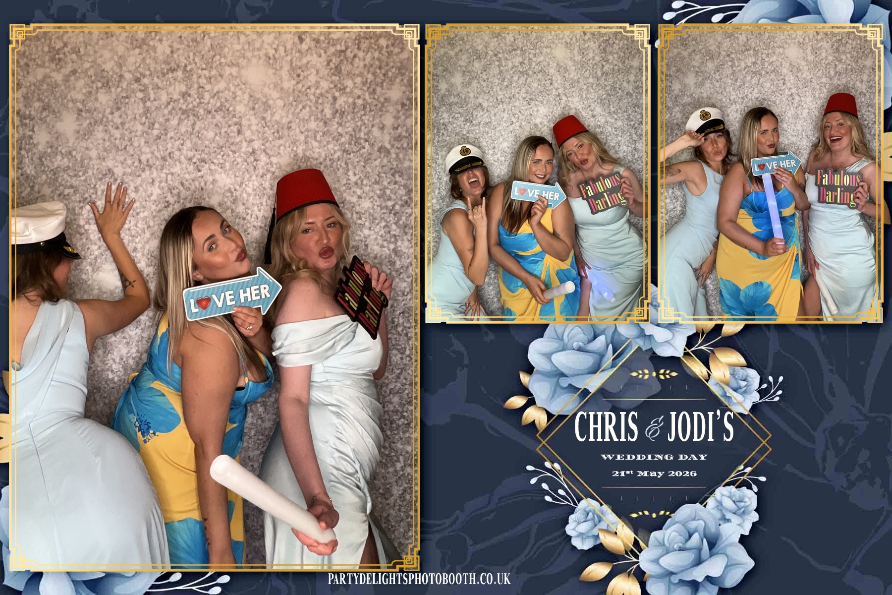 Jodi & Chris wedding | View more photos from the event at gallery.partydelightsphotobooth.co.uk/u/PartyDelightsPhotoBooth/Jodi-Chris-wedding