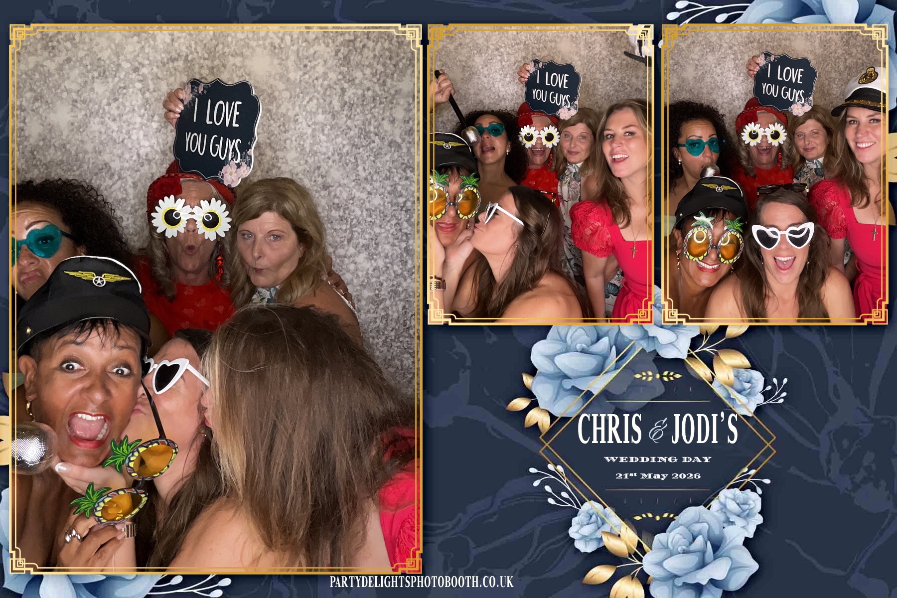 Jodi & Chris wedding | View more photos from the event at gallery.partydelightsphotobooth.co.uk/u/PartyDelightsPhotoBooth/Jodi-Chris-wedding