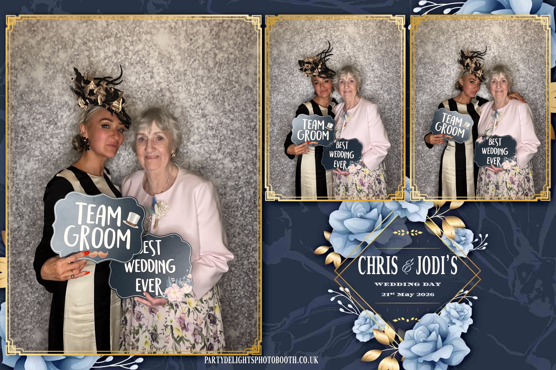 Jodi & Chris wedding | View more photos from the event at gallery.partydelightsphotobooth.co.uk/u/PartyDelightsPhotoBooth/Jodi-Chris-wedding