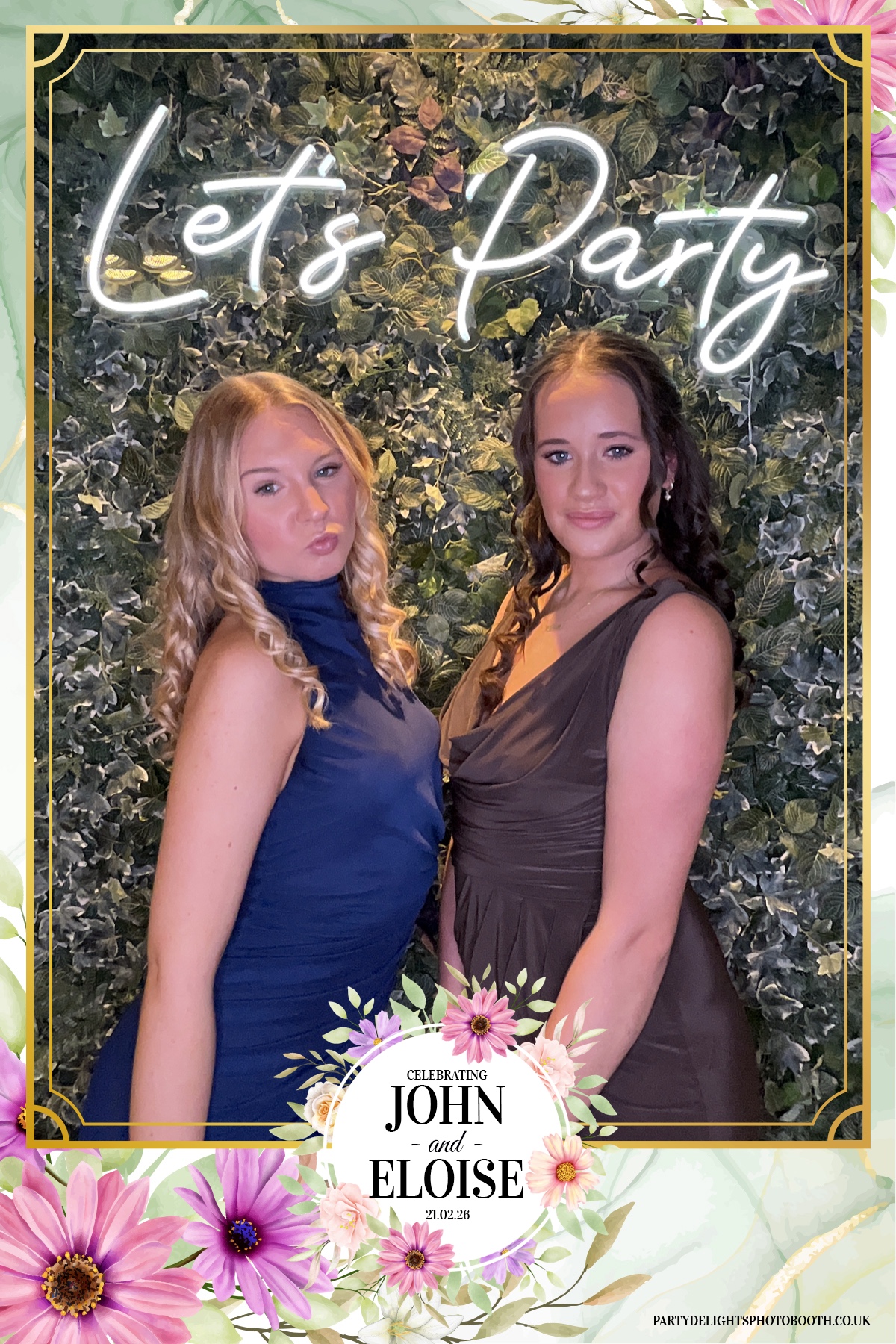 John and Eloise’s reception | View more photos from the event at gallery.partydelightsphotobooth.co.uk/u/PartyDelightsPhotoBooth/John-and-Eloise’s-reception