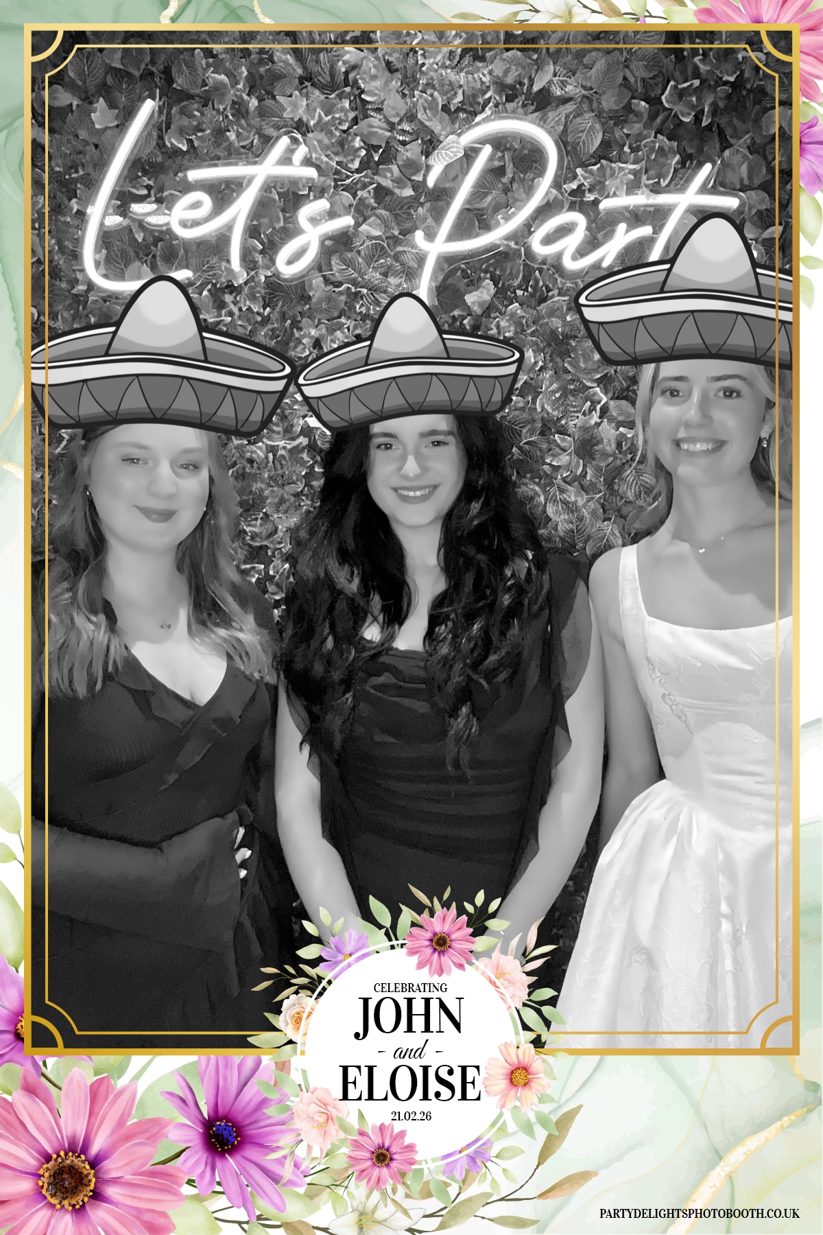 John and Eloise’s reception | View more photos from the event at gallery.partydelightsphotobooth.co.uk/u/PartyDelightsPhotoBooth/John-and-Eloise’s-reception