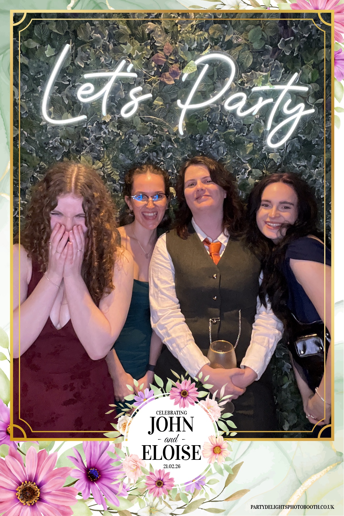 John and Eloise’s reception | View more photos from the event at gallery.partydelightsphotobooth.co.uk/u/PartyDelightsPhotoBooth/John-and-Eloise’s-reception