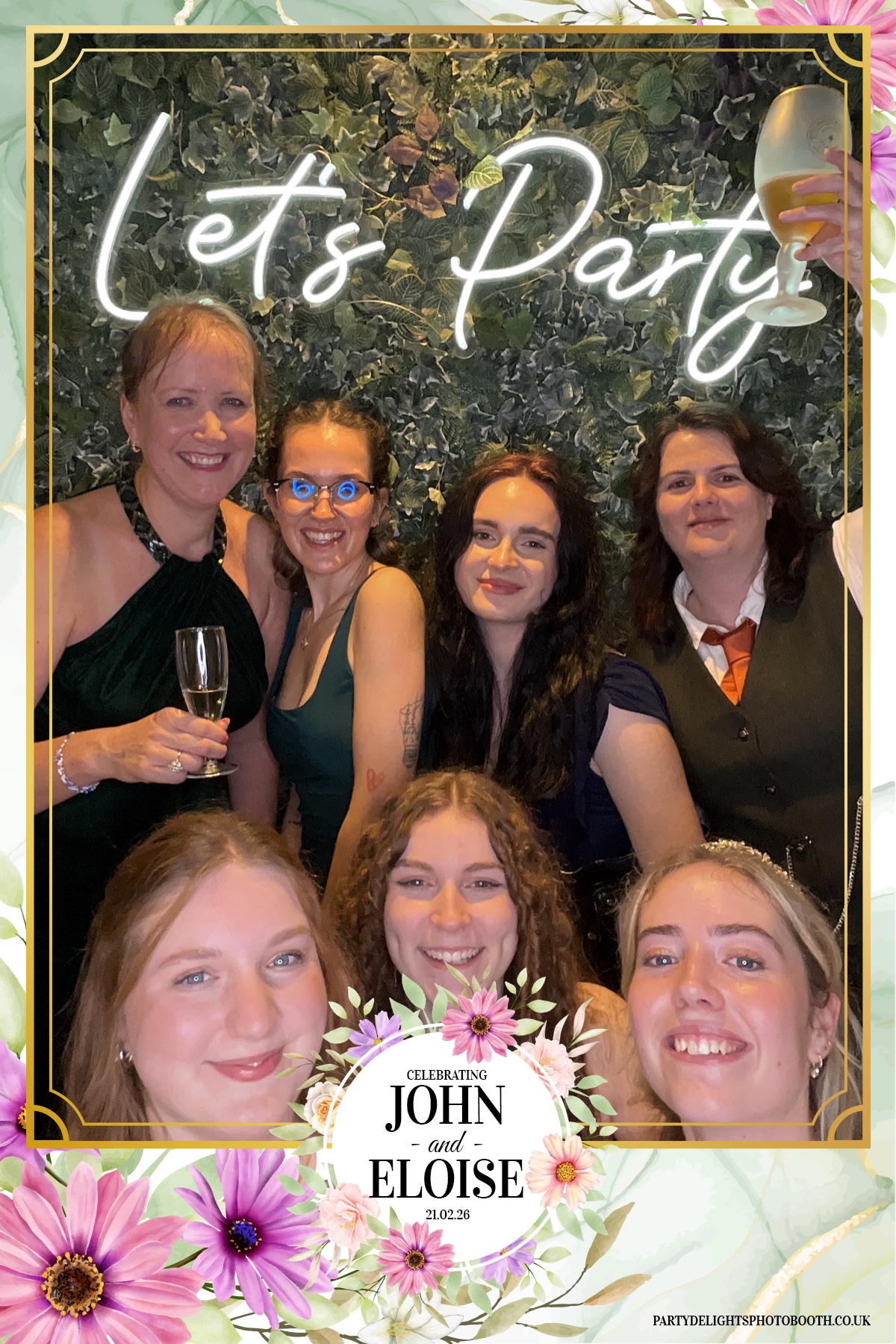 John and Eloise’s reception | View more photos from the event at gallery.partydelightsphotobooth.co.uk/u/PartyDelightsPhotoBooth/John-and-Eloise’s-reception