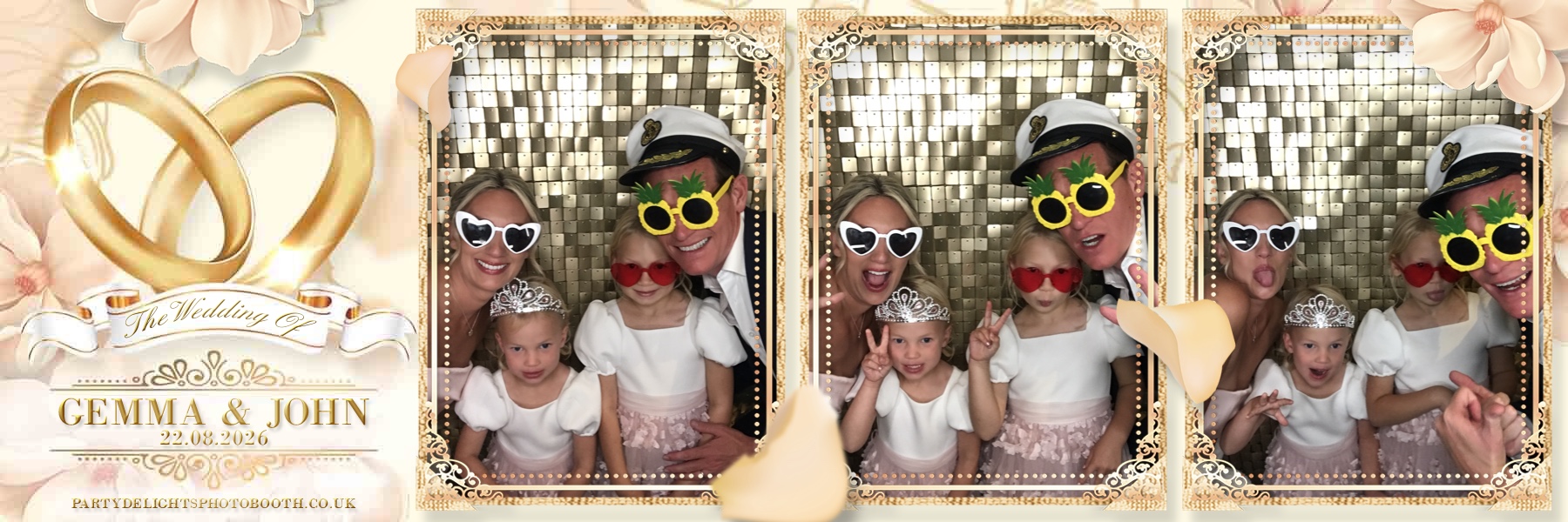 John and Gemma's Wedding | View more photos from the event at gallery.partydelightsphotobooth.co.uk/u/PartyDelightsPhotoBooth/John-and-Gemmas-Wedding