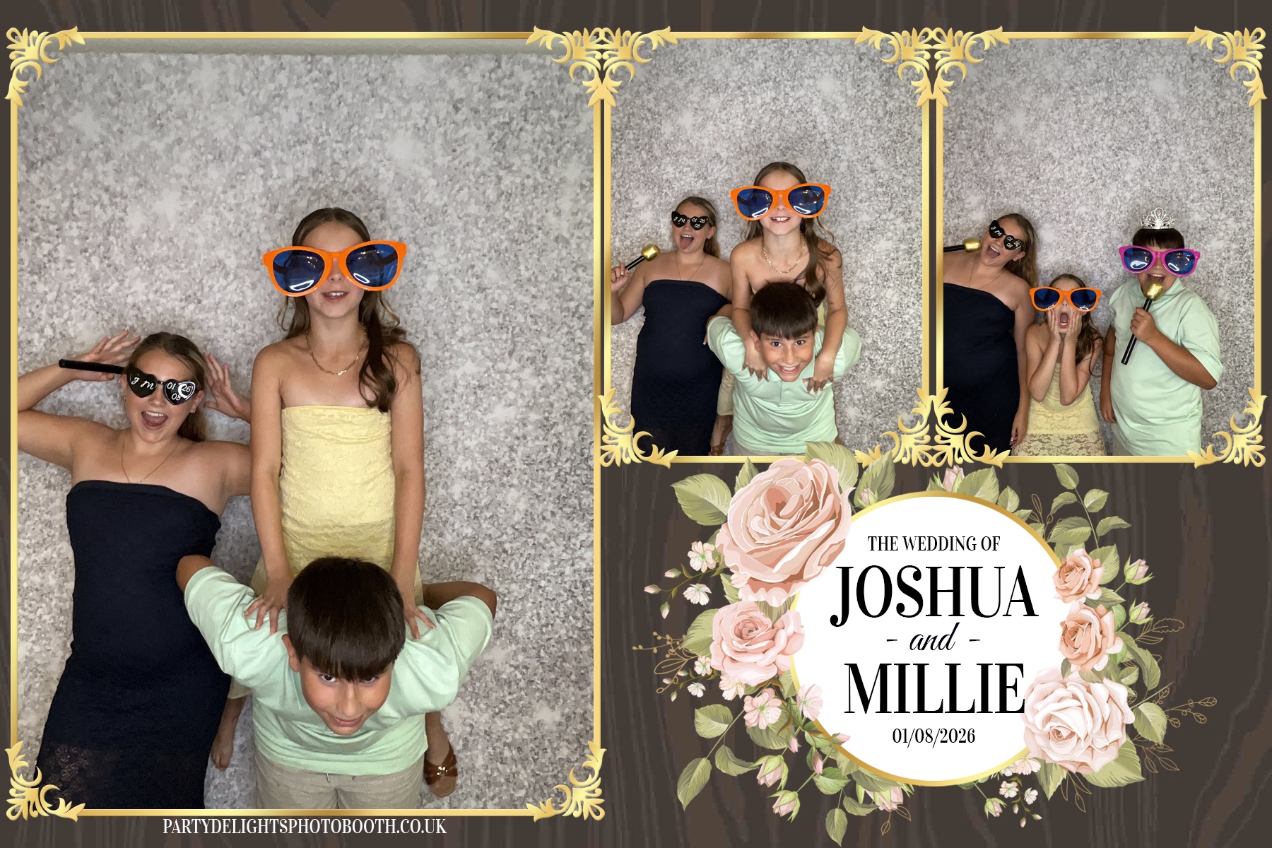 Josh and Millie's Wedding Reception | View more photos from the event at gallery.partydelightsphotobooth.co.uk/u/PartyDelightsPhotoBooth/Josh-and-Millies-Wedding-Reception