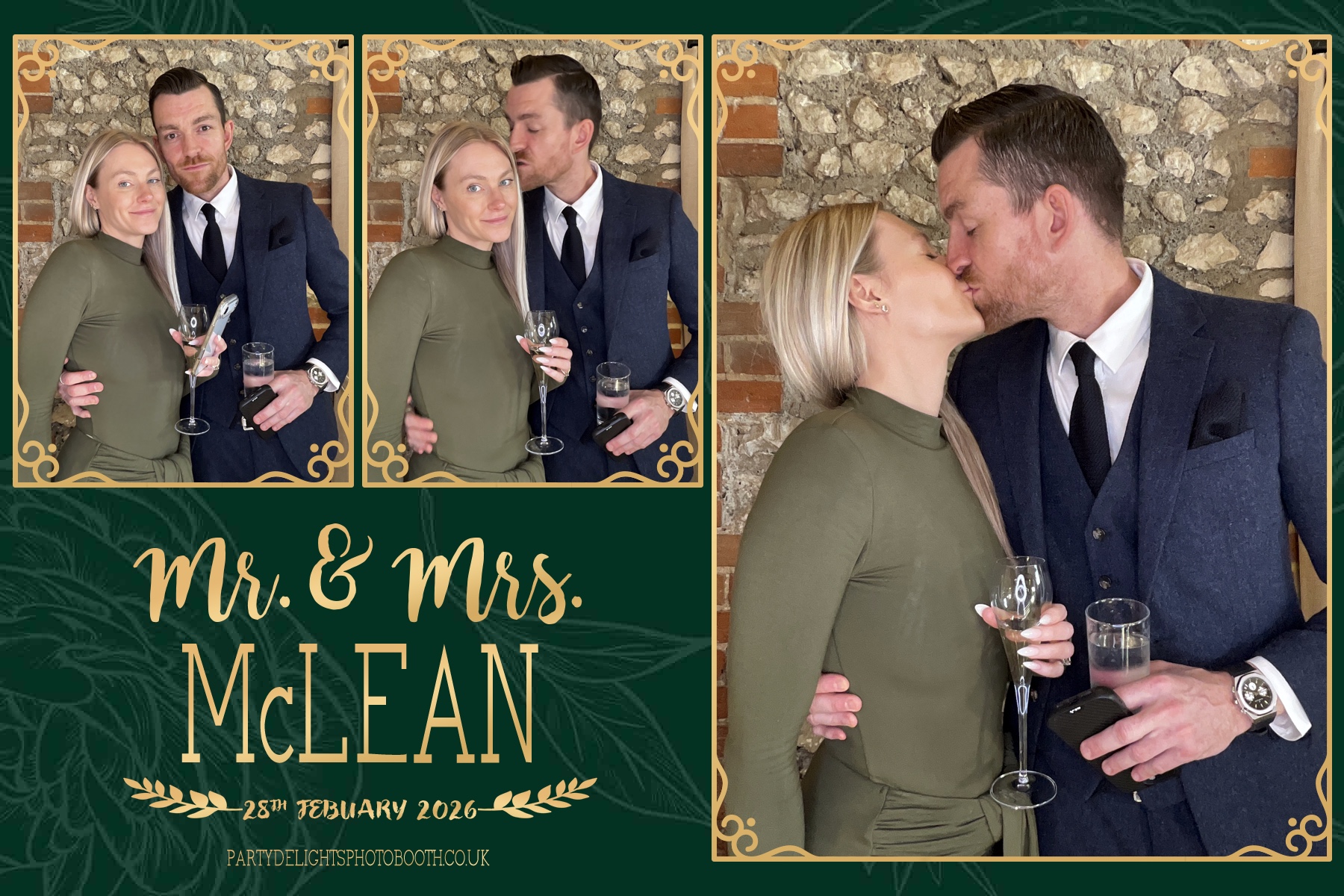 Kieran & Alice’s Wedding | View more photos from the event at gallery.partydelightsphotobooth.co.uk/u/PartyDelightsPhotoBooth/Kieran-Alice’s-Wedding