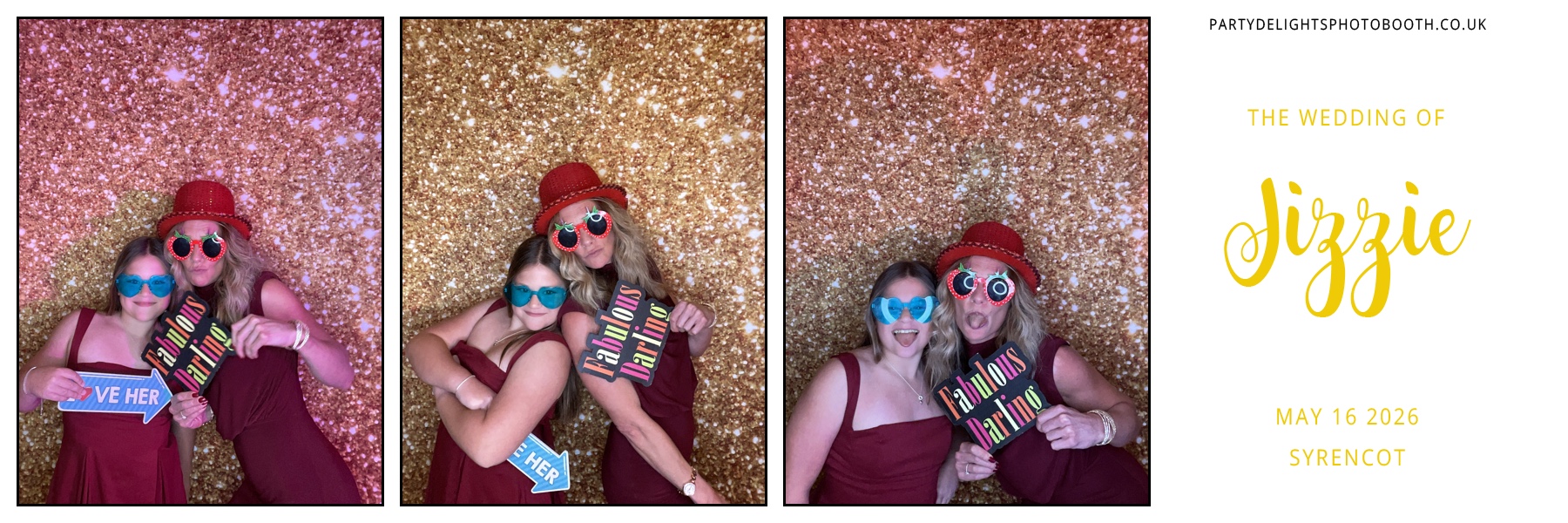 Lizzie and Josh's Wedding | View more photos from the event at gallery.partydelightsphotobooth.co.uk/u/PartyDelightsPhotoBooth/Lizzie-and-Joshs-Wedding