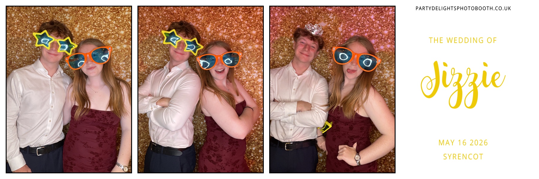 Lizzie and Josh's Wedding | View more photos from the event at gallery.partydelightsphotobooth.co.uk/u/PartyDelightsPhotoBooth/Lizzie-and-Joshs-Wedding