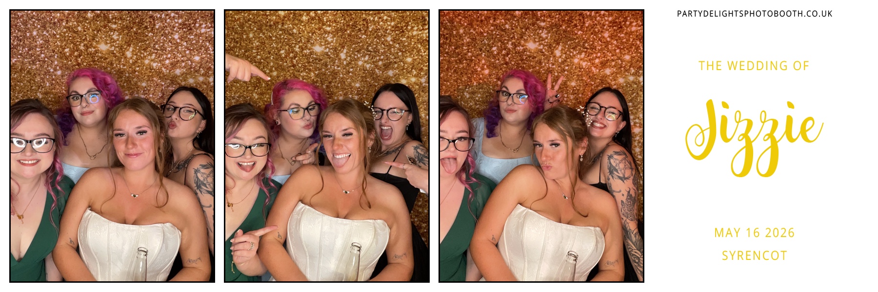 Lizzie and Josh's Wedding | View more photos from the event at gallery.partydelightsphotobooth.co.uk/u/PartyDelightsPhotoBooth/Lizzie-and-Joshs-Wedding