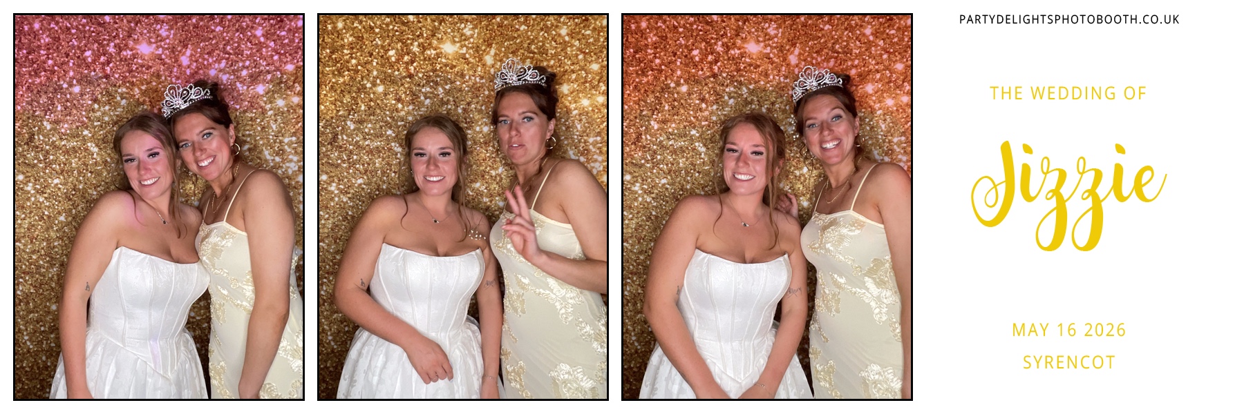 Lizzie and Josh's Wedding | View more photos from the event at gallery.partydelightsphotobooth.co.uk/u/PartyDelightsPhotoBooth/Lizzie-and-Joshs-Wedding