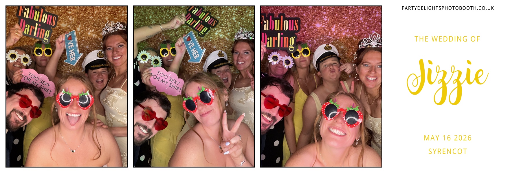 Lizzie and Josh's Wedding | View more photos from the event at gallery.partydelightsphotobooth.co.uk/u/PartyDelightsPhotoBooth/Lizzie-and-Joshs-Wedding