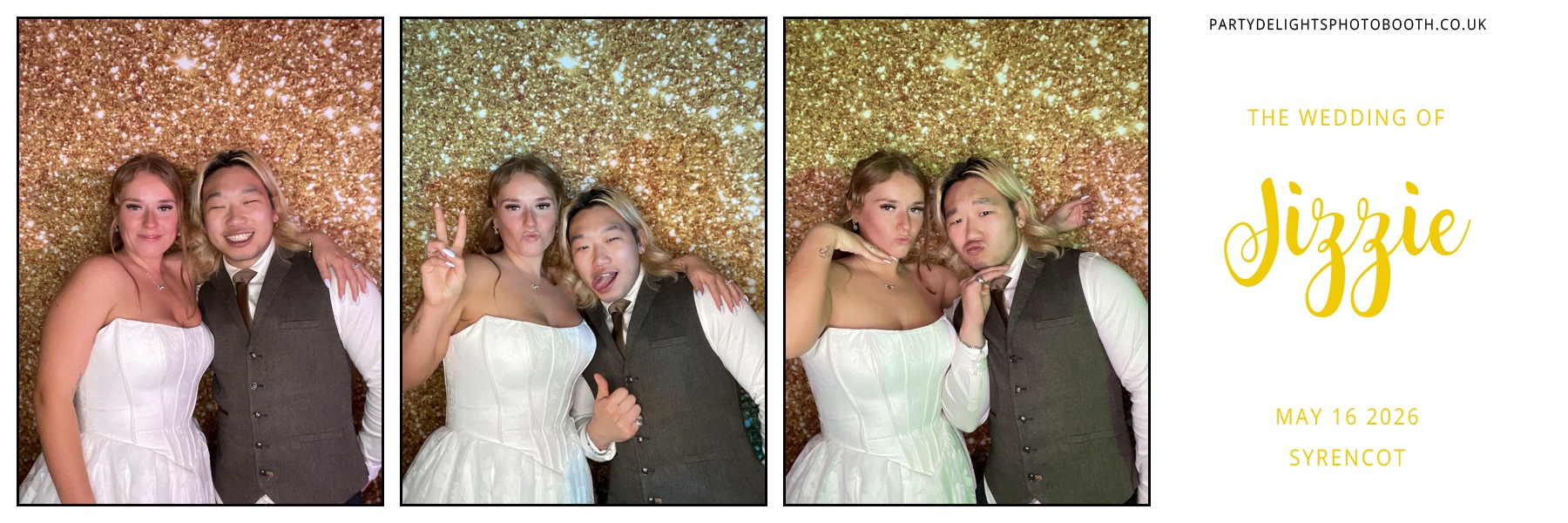 Lizzie and Josh's Wedding | View more photos from the event at gallery.partydelightsphotobooth.co.uk/u/PartyDelightsPhotoBooth/Lizzie-and-Joshs-Wedding