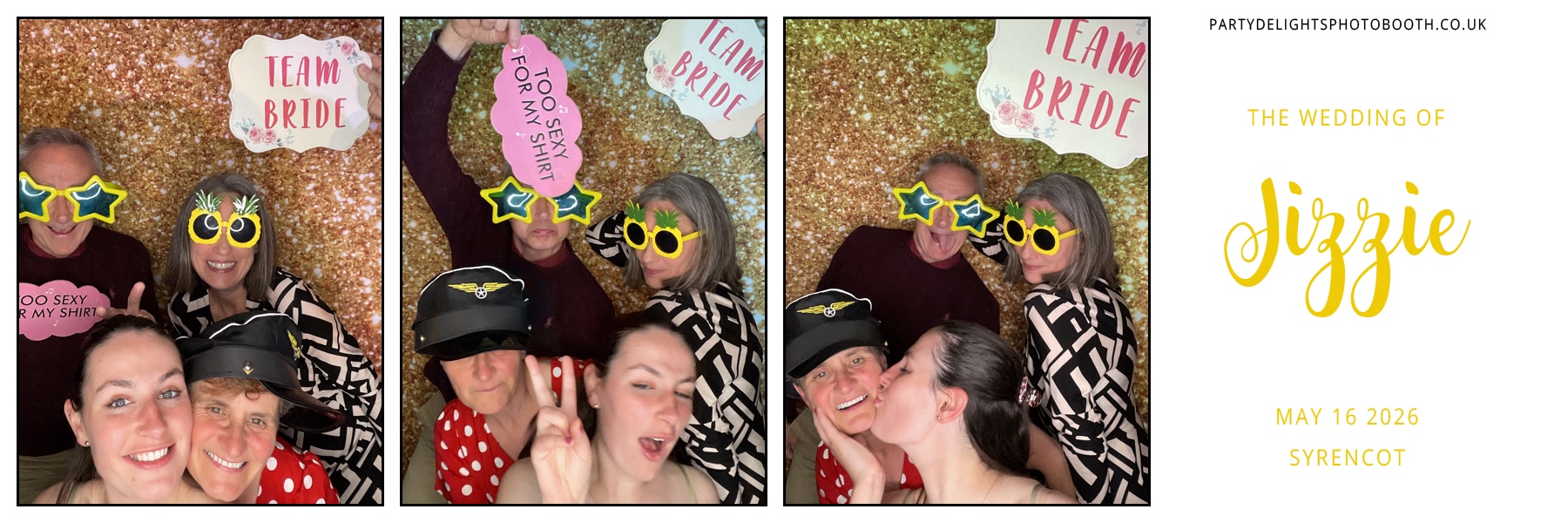 Lizzie and Josh's Wedding | View more photos from the event at gallery.partydelightsphotobooth.co.uk/u/PartyDelightsPhotoBooth/Lizzie-and-Joshs-Wedding