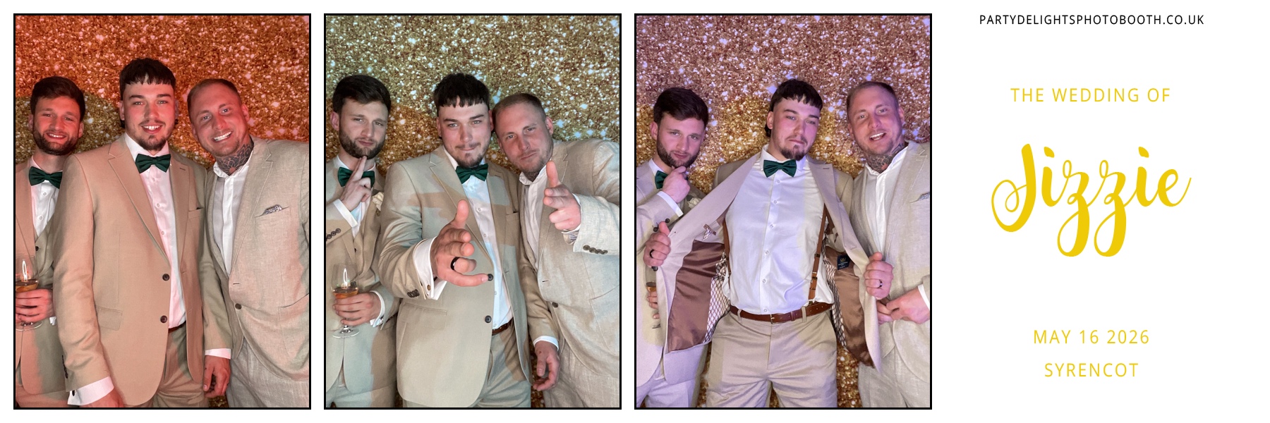 Lizzie and Josh's Wedding | View more photos from the event at gallery.partydelightsphotobooth.co.uk/u/PartyDelightsPhotoBooth/Lizzie-and-Joshs-Wedding