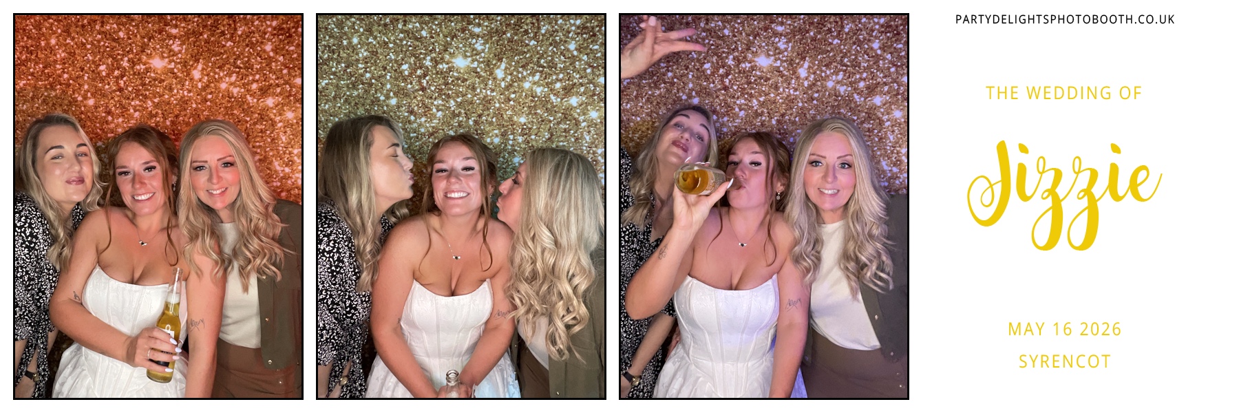 Lizzie and Josh's Wedding | View more photos from the event at gallery.partydelightsphotobooth.co.uk/u/PartyDelightsPhotoBooth/Lizzie-and-Joshs-Wedding