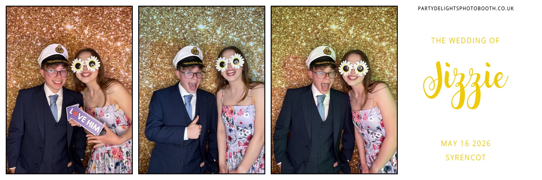 Lizzie and Josh's Wedding | View more photos from the event at gallery.partydelightsphotobooth.co.uk/u/PartyDelightsPhotoBooth/Lizzie-and-Joshs-Wedding