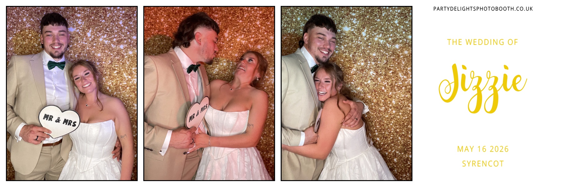 Lizzie and Josh's Wedding | View more photos from the event at gallery.partydelightsphotobooth.co.uk/u/PartyDelightsPhotoBooth/Lizzie-and-Joshs-Wedding