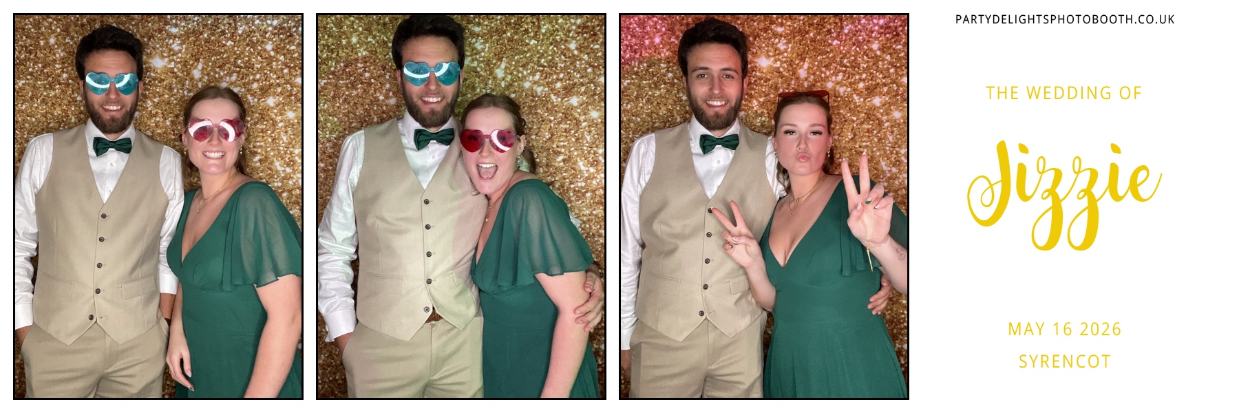 Lizzie and Josh's Wedding | View more photos from the event at gallery.partydelightsphotobooth.co.uk/u/PartyDelightsPhotoBooth/Lizzie-and-Joshs-Wedding