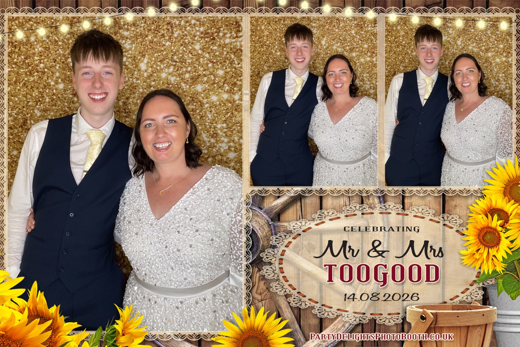 Louisa & David's Wedding | View more photos from the event at gallery.partydelightsphotobooth.co.uk/u/PartyDelightsPhotoBooth/Louisa-Davids-Wedding