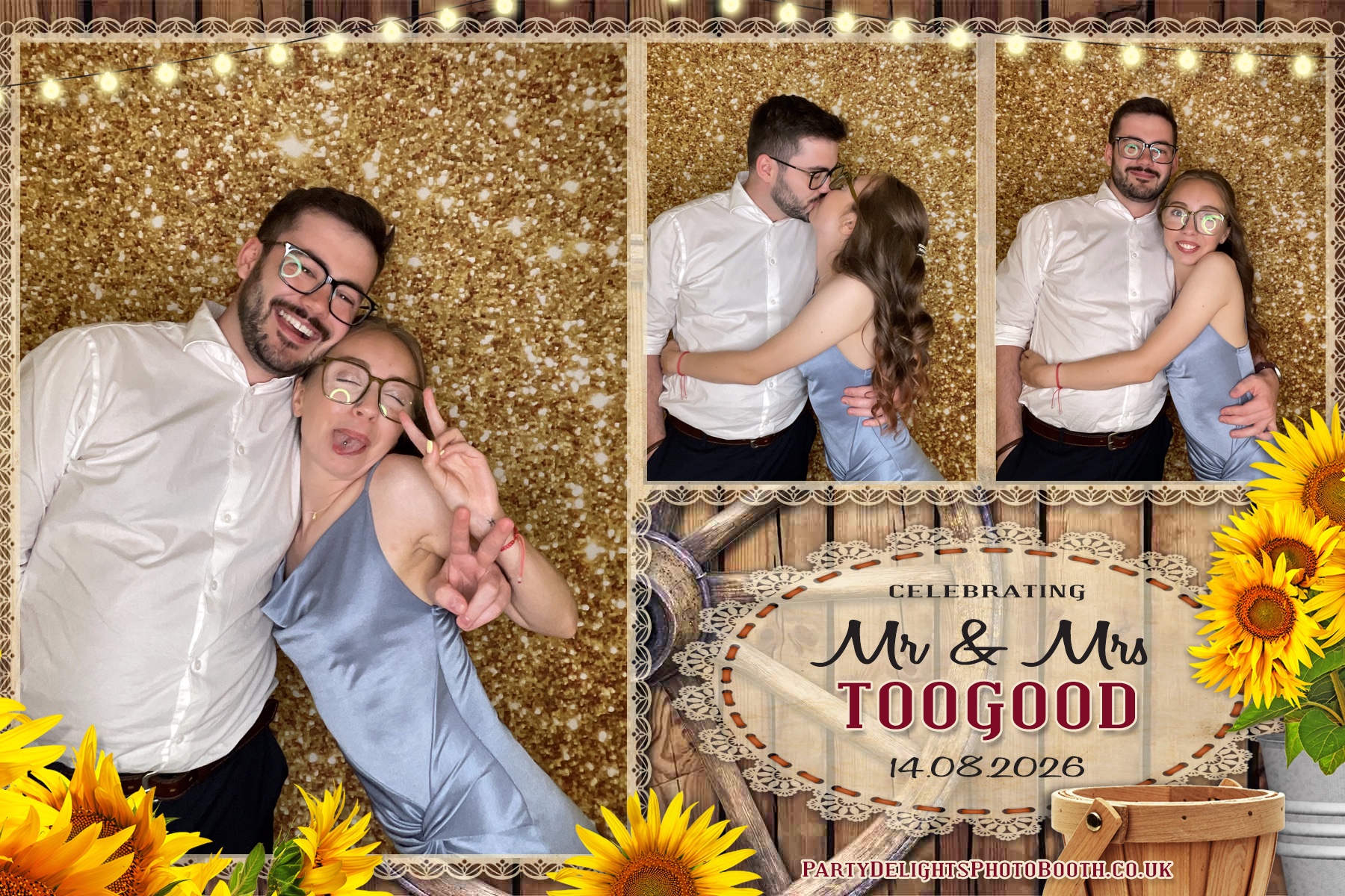 Louisa & David's Wedding | View more photos from the event at gallery.partydelightsphotobooth.co.uk/u/PartyDelightsPhotoBooth/Louisa-Davids-Wedding