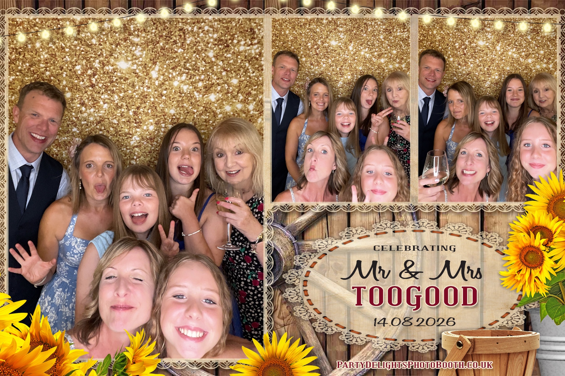 Louisa & David's Wedding | View more photos from the event at gallery.partydelightsphotobooth.co.uk/u/PartyDelightsPhotoBooth/Louisa-Davids-Wedding