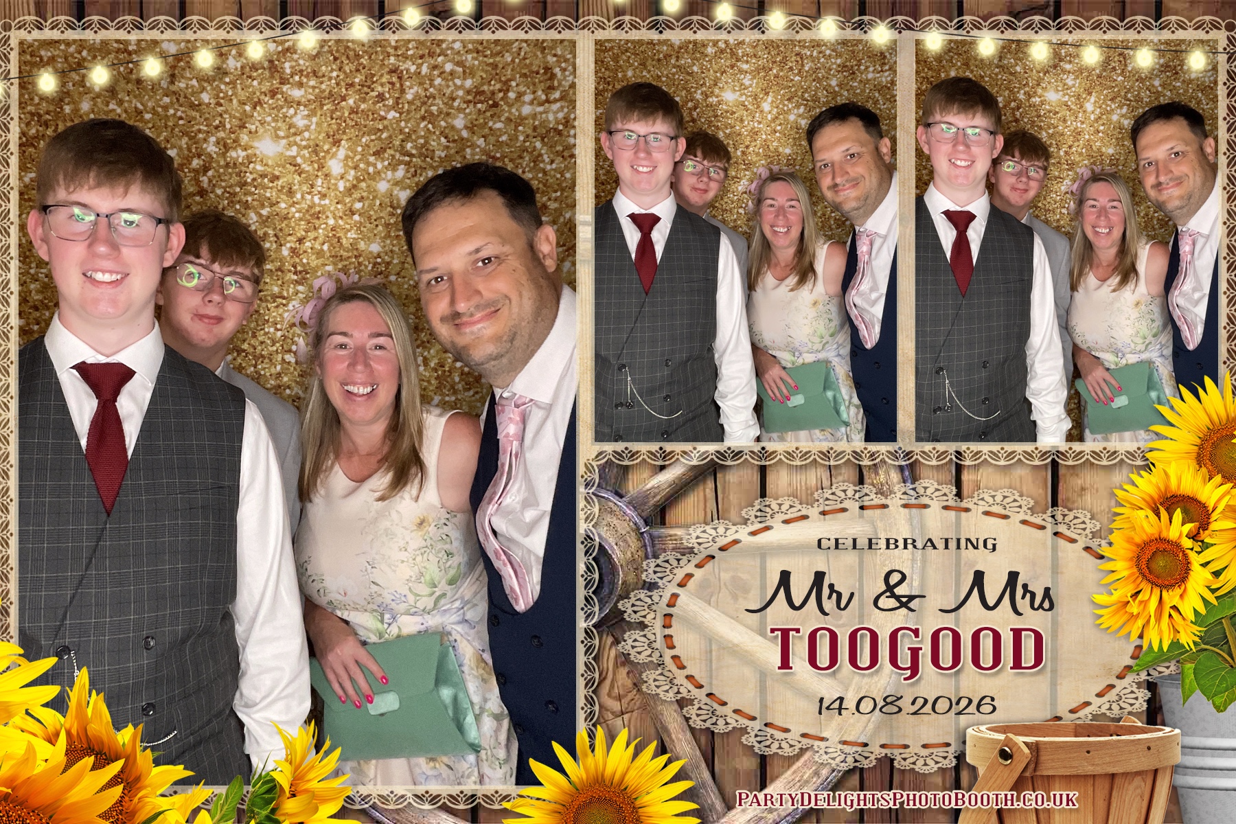 Louisa & David's Wedding | View more photos from the event at gallery.partydelightsphotobooth.co.uk/u/PartyDelightsPhotoBooth/Louisa-Davids-Wedding