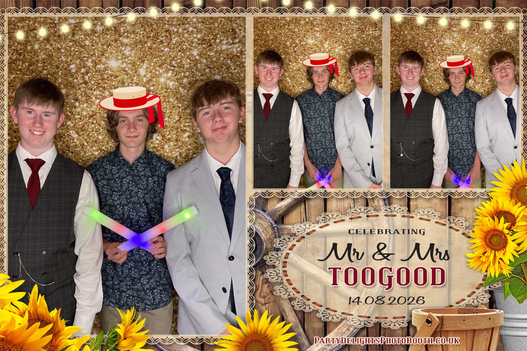 Louisa & David's Wedding | View more photos from the event at gallery.partydelightsphotobooth.co.uk/u/PartyDelightsPhotoBooth/Louisa-Davids-Wedding