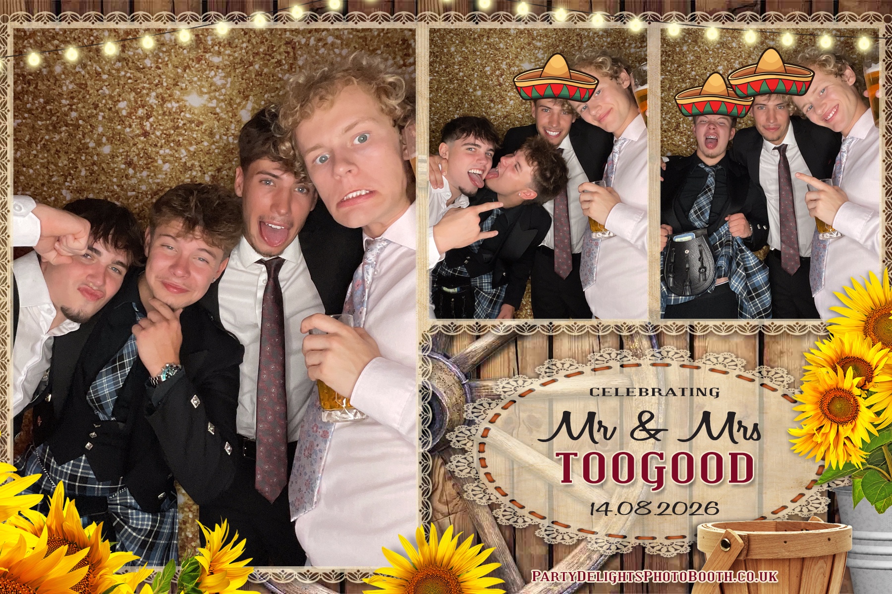 Louisa & David's Wedding | View more photos from the event at gallery.partydelightsphotobooth.co.uk/u/PartyDelightsPhotoBooth/Louisa-Davids-Wedding