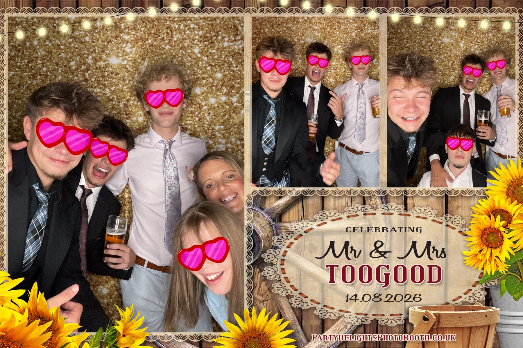 Louisa & David's Wedding | View more photos from the event at gallery.partydelightsphotobooth.co.uk/u/PartyDelightsPhotoBooth/Louisa-Davids-Wedding