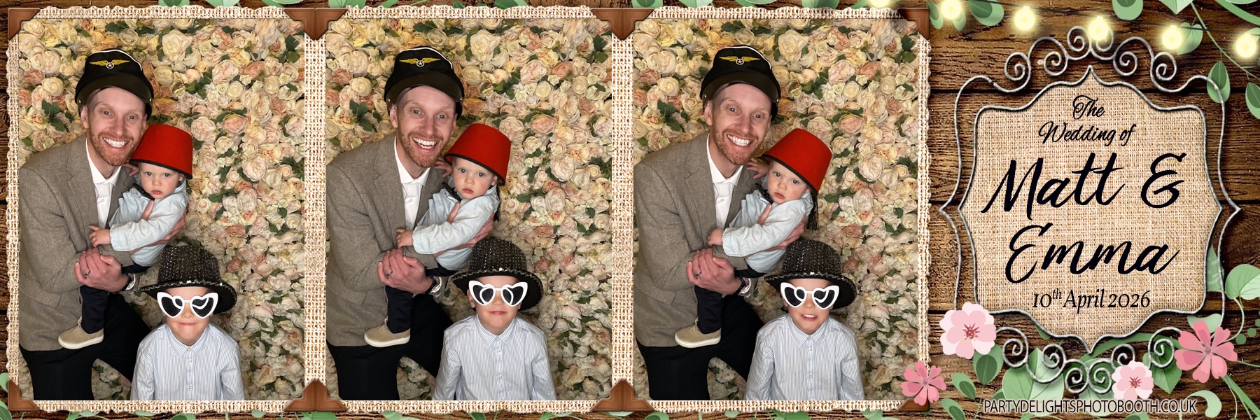 Matt & Emma's Wedding | View more photos from the event at gallery.partydelightsphotobooth.co.uk/u/PartyDelightsPhotoBooth/Matt-Emmas-Wedding
