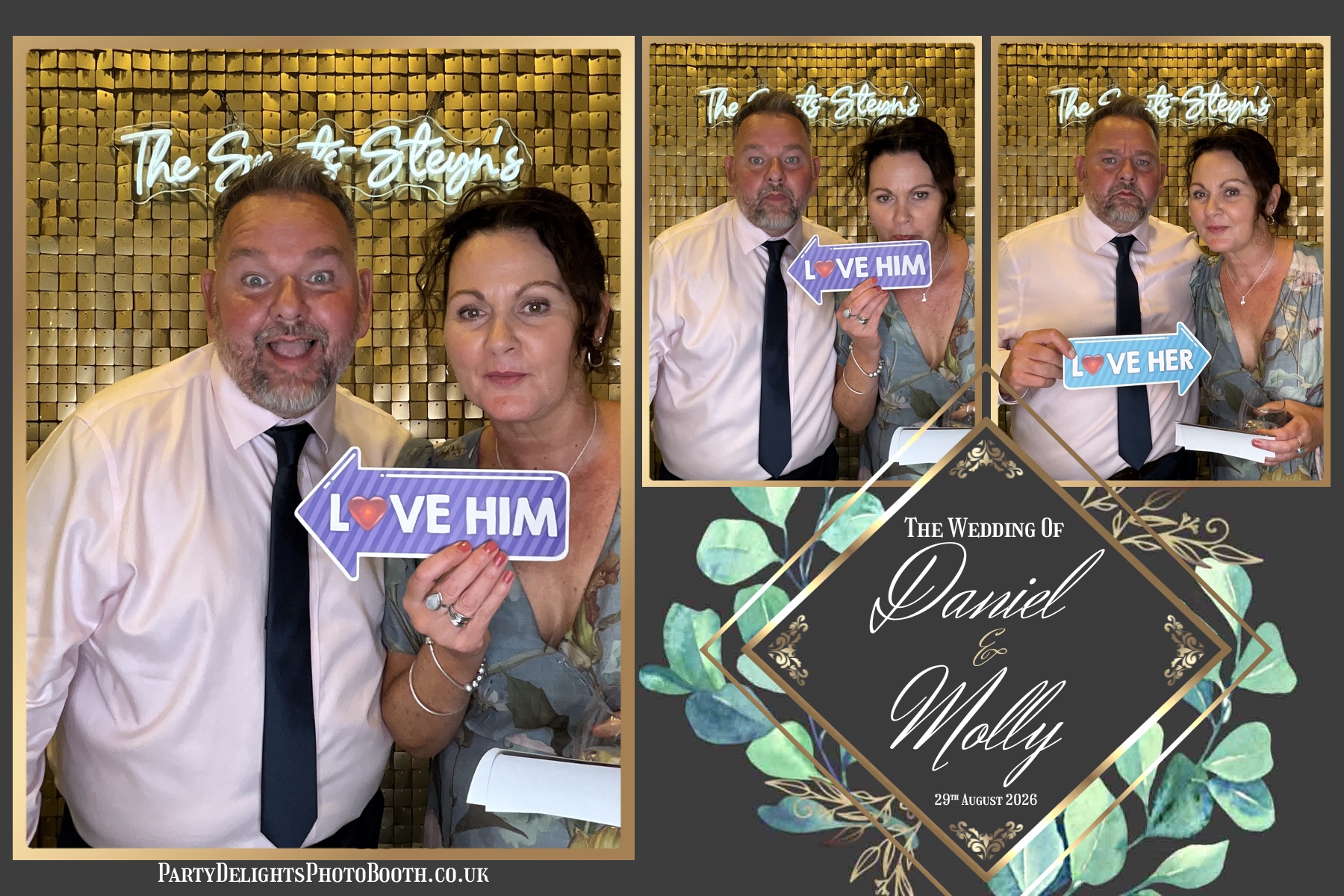 Molly and Daniels Wedding | View more photos from the event at gallery.partydelightsphotobooth.co.uk/u/PartyDelightsPhotoBooth/Molly-and-Daniels-Wedding