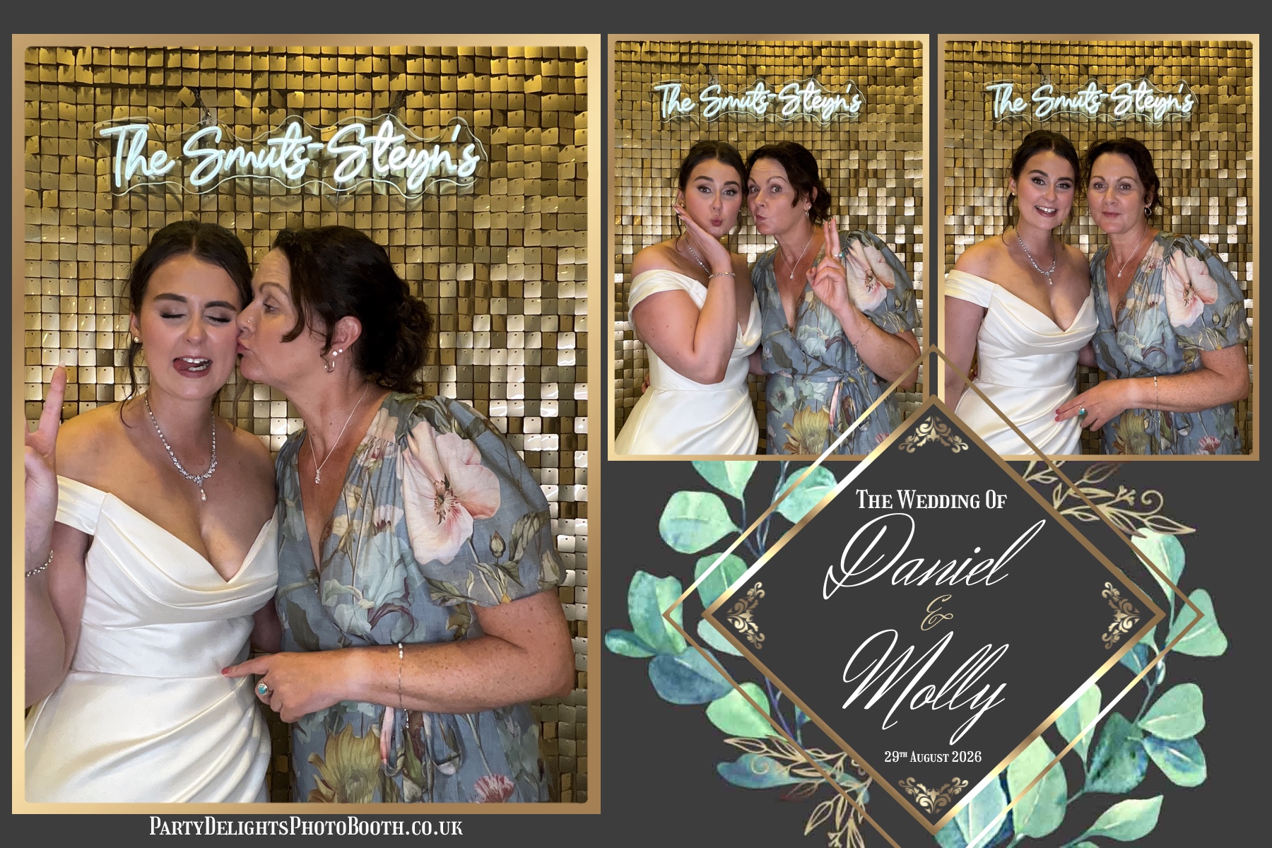 Molly and Daniels Wedding | View more photos from the event at gallery.partydelightsphotobooth.co.uk/u/PartyDelightsPhotoBooth/Molly-and-Daniels-Wedding