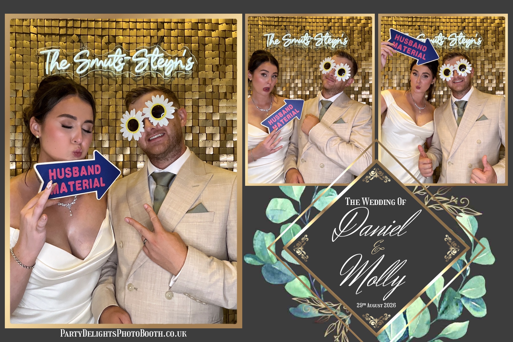Molly and Daniels Wedding | View more photos from the event at gallery.partydelightsphotobooth.co.uk/u/PartyDelightsPhotoBooth/Molly-and-Daniels-Wedding