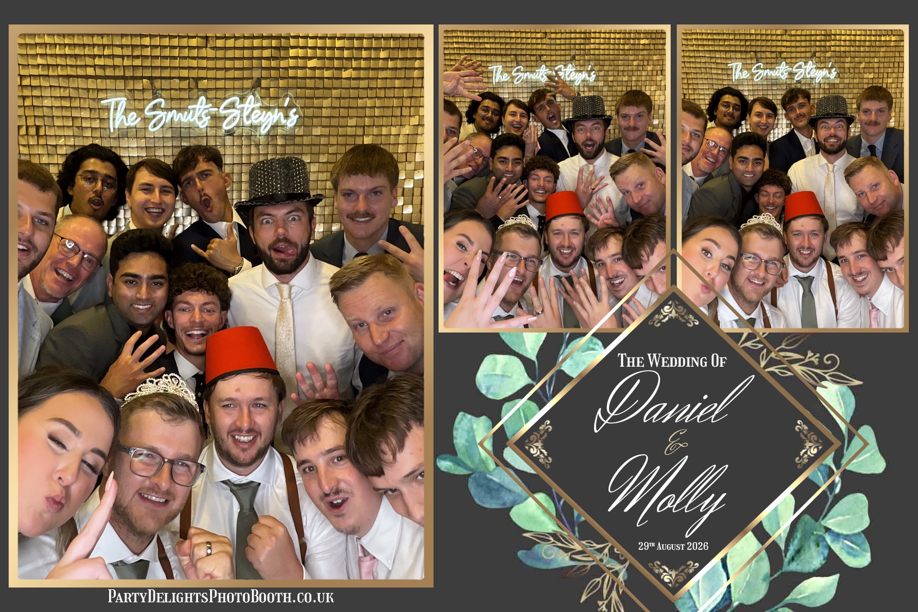 Molly and Daniels Wedding | View more photos from the event at gallery.partydelightsphotobooth.co.uk/u/PartyDelightsPhotoBooth/Molly-and-Daniels-Wedding