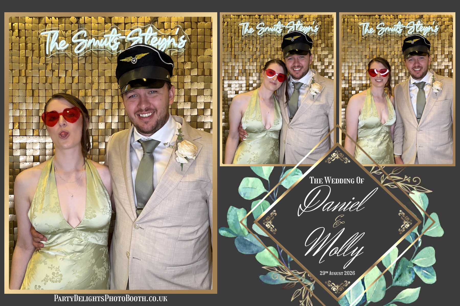 Molly and Daniels Wedding | View more photos from the event at gallery.partydelightsphotobooth.co.uk/u/PartyDelightsPhotoBooth/Molly-and-Daniels-Wedding