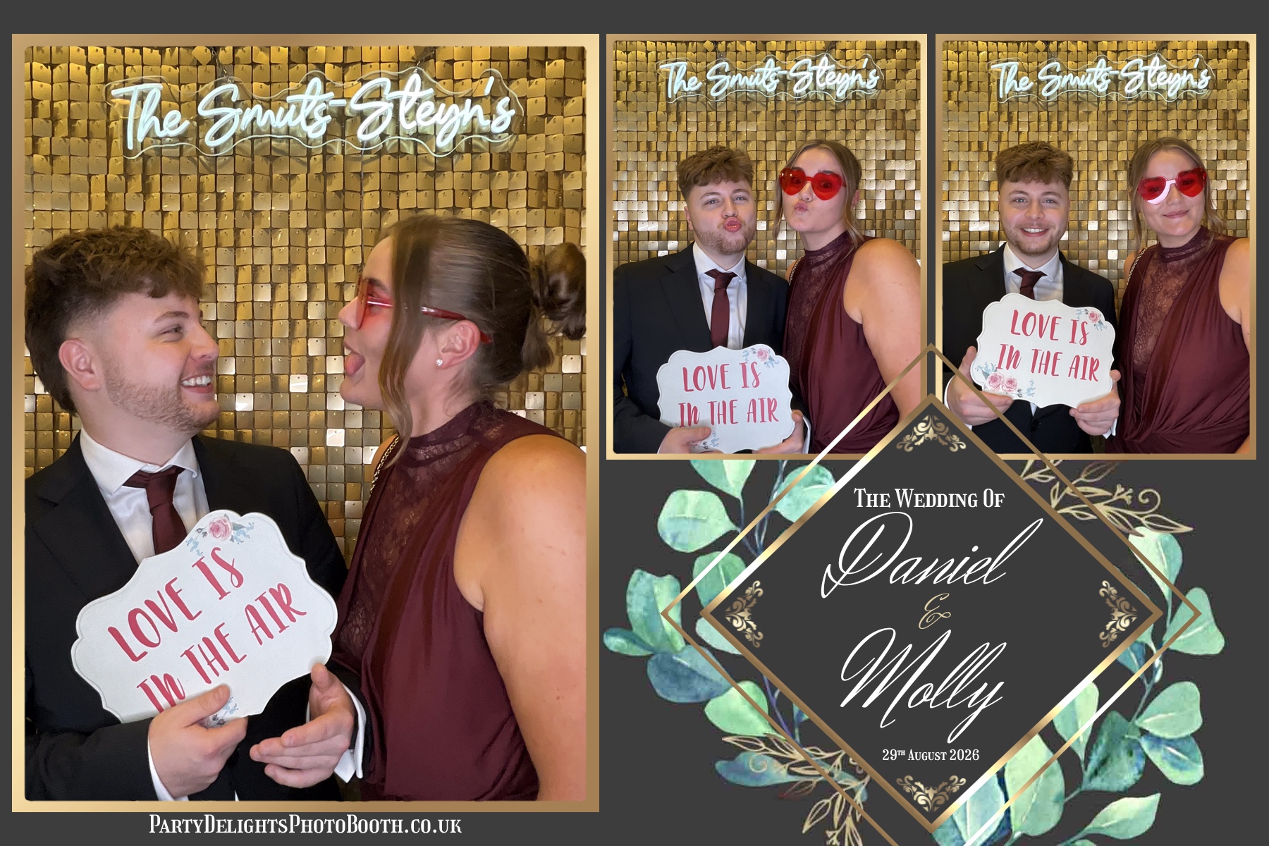 Molly and Daniels Wedding | View more photos from the event at gallery.partydelightsphotobooth.co.uk/u/PartyDelightsPhotoBooth/Molly-and-Daniels-Wedding