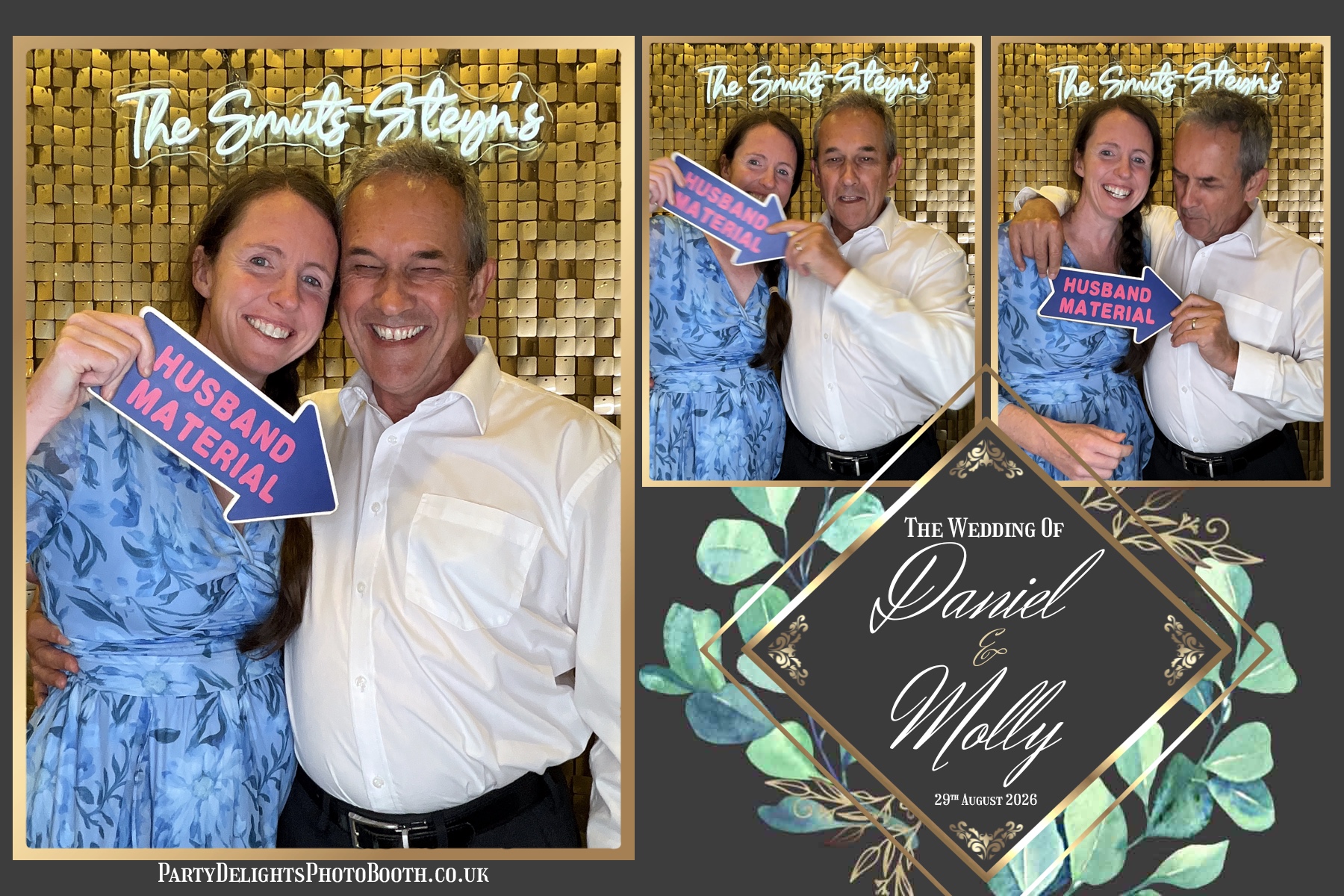 Molly and Daniels Wedding | View more photos from the event at gallery.partydelightsphotobooth.co.uk/u/PartyDelightsPhotoBooth/Molly-and-Daniels-Wedding